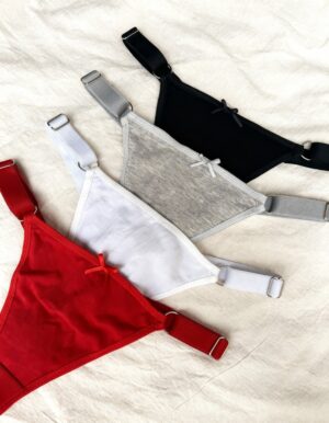 Pack bombachas less ancha algodon